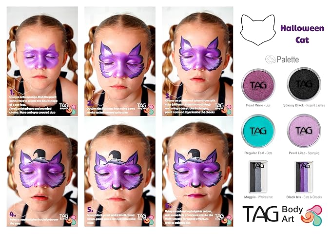 TAG Face and Body Paint - Pearl Lilac 32gm
