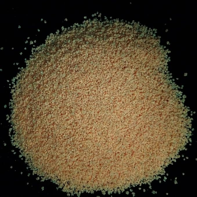 TWINKLING Glow in The Dark Crushed Glass, Broken Glass Glitter, Glow in The Dark Stones Gems Chips for DIY Resin Art Epoxy Crafts, Nail Art, Jewelry Making, Geode Painting, 0.85mm(100g) (Orange Red)