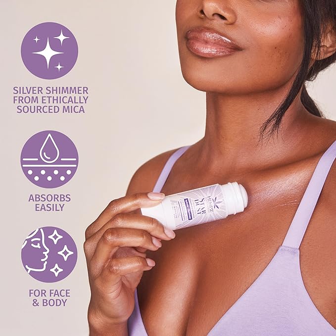 Hempz Star Dust Shimmer Jumbo Stick, Illuminating Highligher for Body, Face, Multi-Use, Travel Friendly, 1.4 oz.