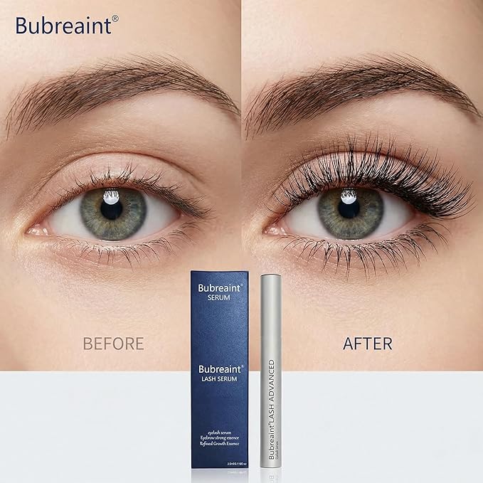 Re Eyelash & Eyebrow Growth Serum - Premium Enhancement Essence, Boosts Lash Length, Thickness & Fullness | Daily Mild Formula, Non-Irritating to Skin - 3.5ml