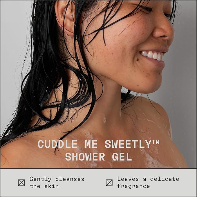 cleanjourney Moisturizing Body Wash, Niacinamide & Glycerin, Hydrating Shower Gel, EWG Verified, Vegan, Cuddle Me Sweetly, 16 Fl Oz