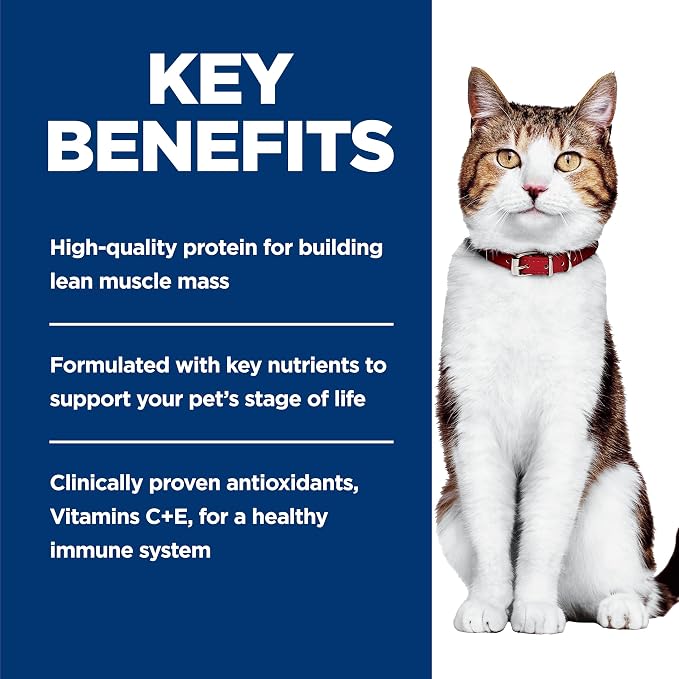 Hill's Science Diet Adult 7+ Wet Cat Food | #1 Veterinarian Recommended, Minced Chicken, 2.9 oz. Cans, 24-Pack