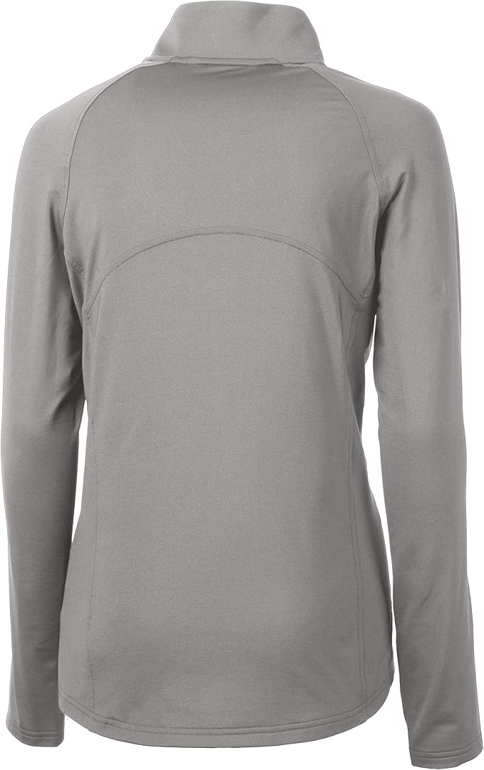 Cutter & Buck Womens Long Sleeve Adapt Eco Knit Half Zip Pullover