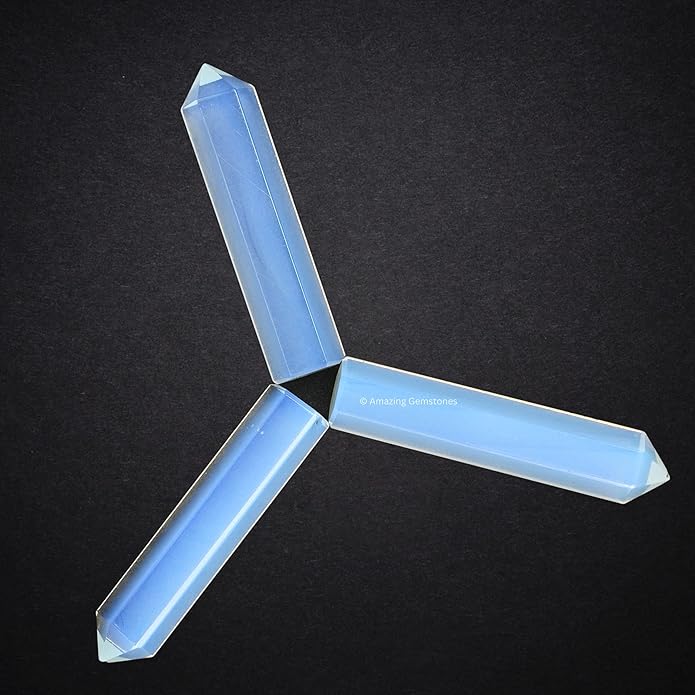 Amazing Gemstone Crystal Points Bulk Healing Crystals & Stones - Premium Single Terminated Healing Wand Point Bulk Crystals for Crafts, Crystal Grid, DIY Work