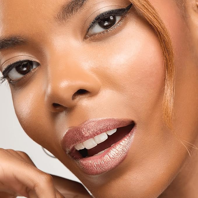 Gerard Cosmetics Metal Matte Liquid Lipstick Dreamweaver, Nude Pink Lipstick with Matte Metallic Finish, Long Lasting Nude Lipstick, Hydrate and Nourish Lips, Cruelty Free & Made in the USA
