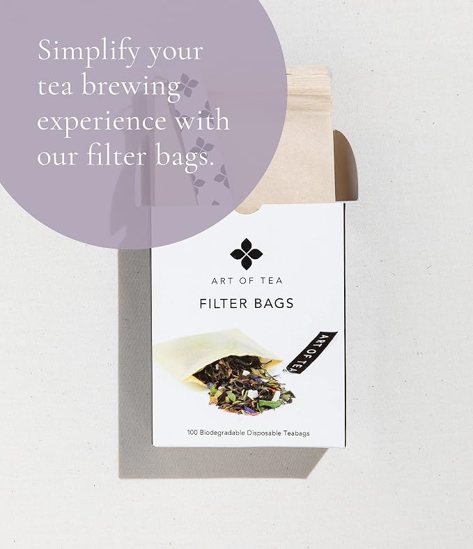 Art of Tea Earl Grey Creme Loose Leaf Tea, Premium Black Tea with Bergamot & Vanilla, Smooth Creamy London Fog Flavor, Gourmet Loose Leaf Earl Grey Tea, 4oz Refill Bag