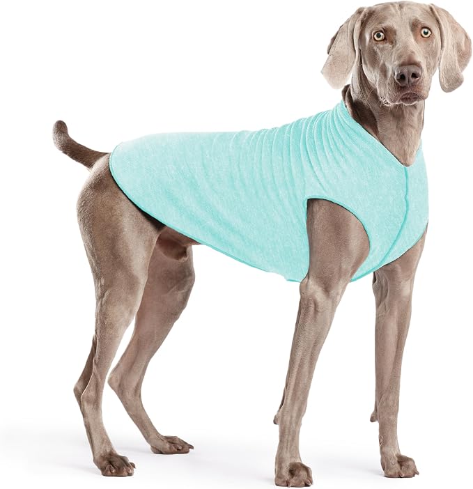Goldpaw Dog Sun Shirt with UV Protection - Lightweight, Cooling Sun Protection Clothing for Dogs - Reduce Heat Absorption - Pet Clothes Made in the USA - Machine Washable - Size 22 - Baja Beach