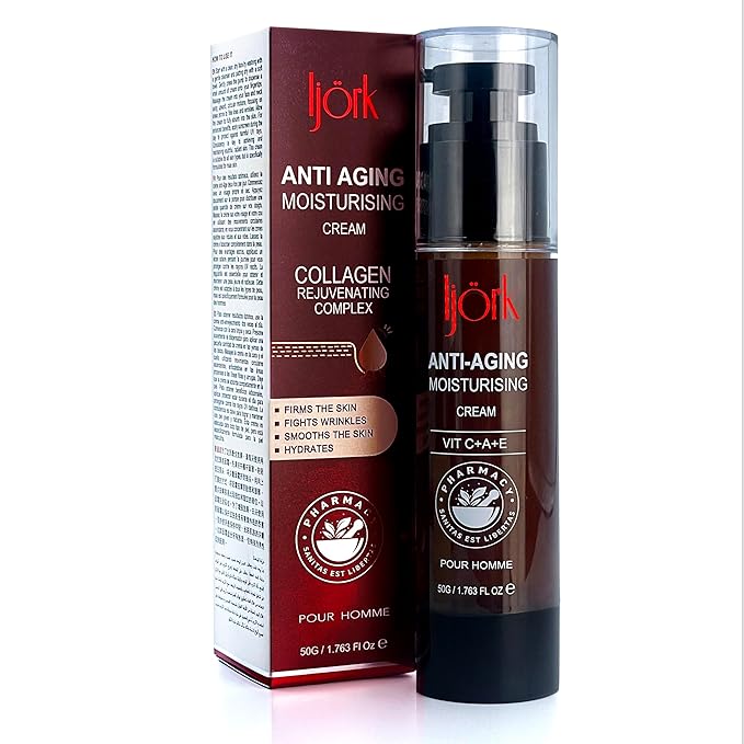 Men’s Anti-Aging Cream for Face and Neck | Male Anti Wrinkles Cream for Face, Neck and Hand.