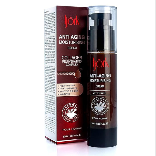Men’s Anti-Aging Cream for Face and Neck | Male Anti Wrinkles Cream for Face, Neck and Hand.
