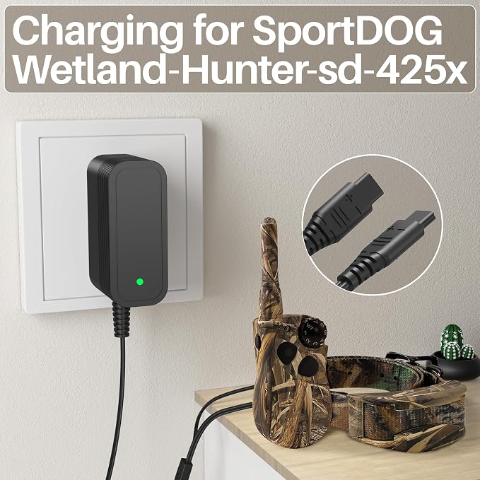 5V Power Cord for SportDOG Collar Charger for SportDOG Shock Collar Trainer