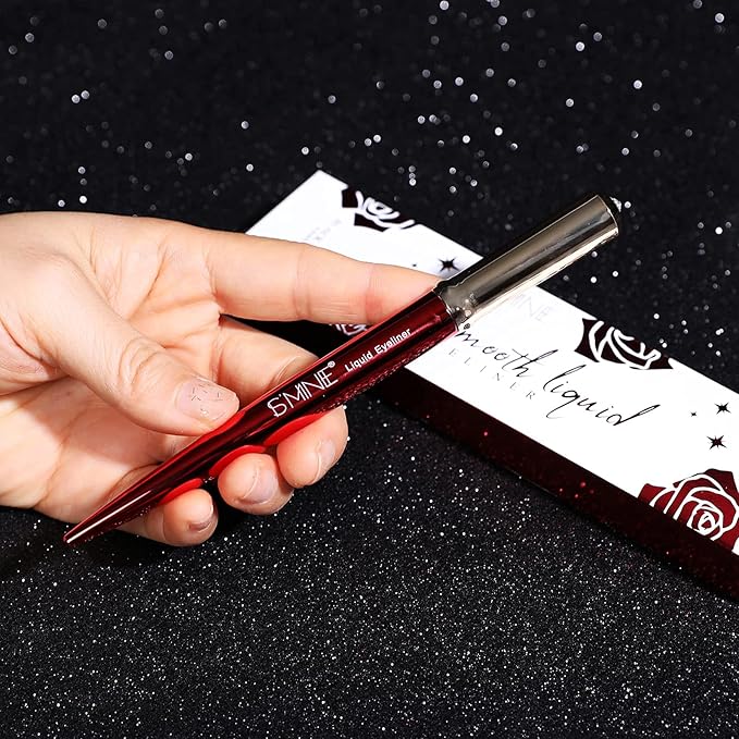 IS'MINE ISMINE Professional Matte Vegan smudge proof Eyeliner, Makeup liner Easy Liquid Pen No-Skip Eyeliner, Waterproof Formula, Long lasting Liquid Eyeliner Black