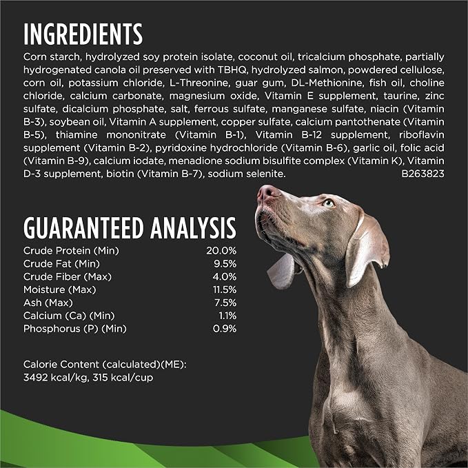 Pro Plan Veterinary Diets Purina HA Hydrolyzed Protein Dog Food Dry Salmon Flavor Formula - 16.5 lb. Bag
