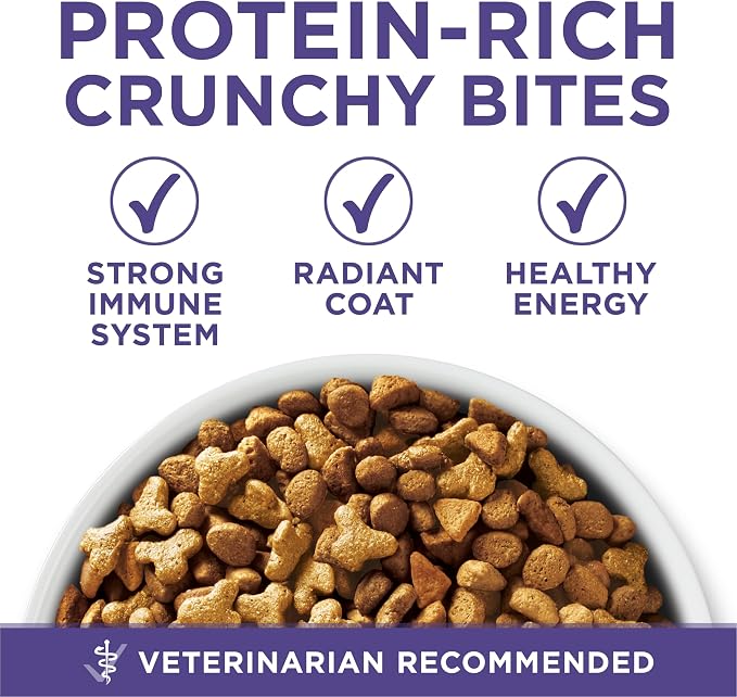 Purina ONE Natural Hairball Control Dry Cat Food, 7 lb Bag | Real chicken high fiber formula with added vitamins and minerals for overall health for adult cats and minimizes hairballs