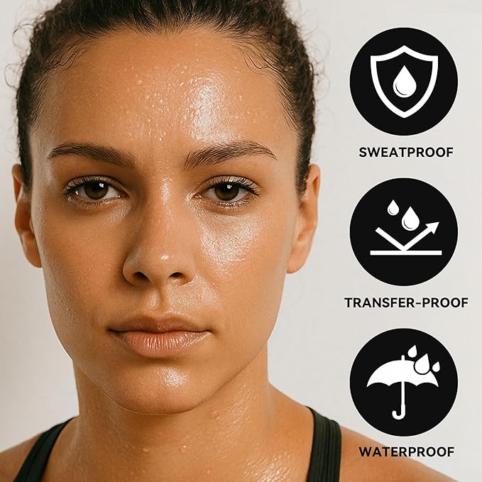 FV Matte Waterproof Foundation-Longwear Transfer-Proof, with Medium to Full Coverage, Oil-control & Lightweight, Liquid Foundation Makeup for Normal/Oily skin, 30g, Ivory