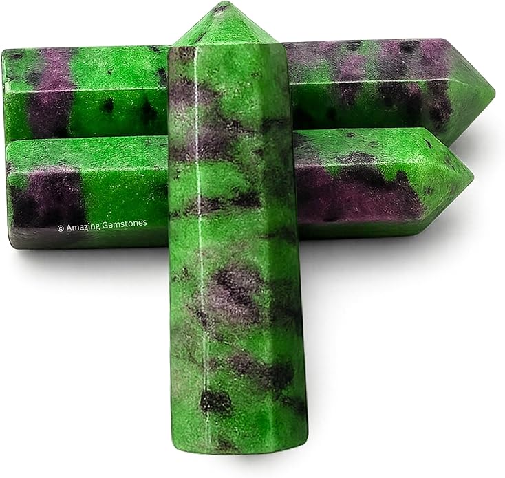Amazing Gemstone Crystal Points Bulk Healing Crystals & Stones - Premium Single Terminated Healing Wand Point Bulk Crystals for Crafts, Crystal Grid, DIY Work