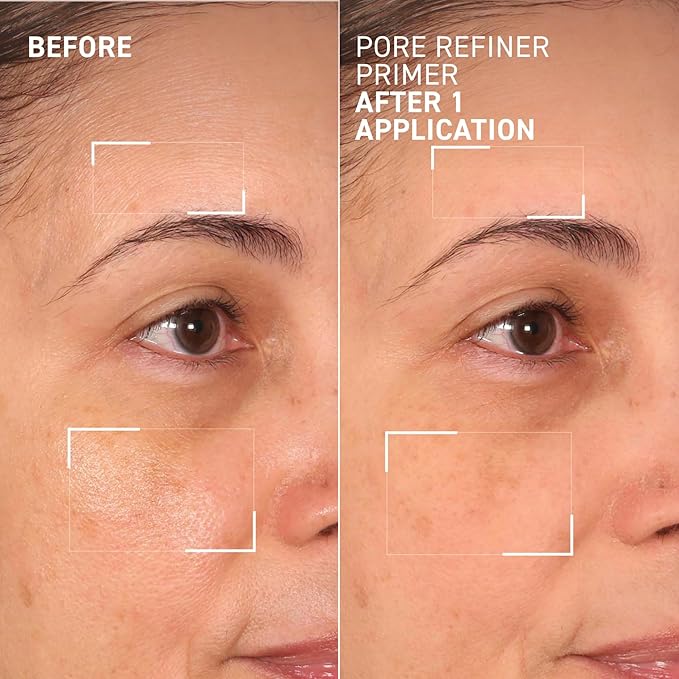 Dr. Brandt Pores No More, Pore Refiner Primer - Instantly Minimizes the Appearance of Pores, Absorbs Oil & Mattifies Shine - 0.5 fl oz