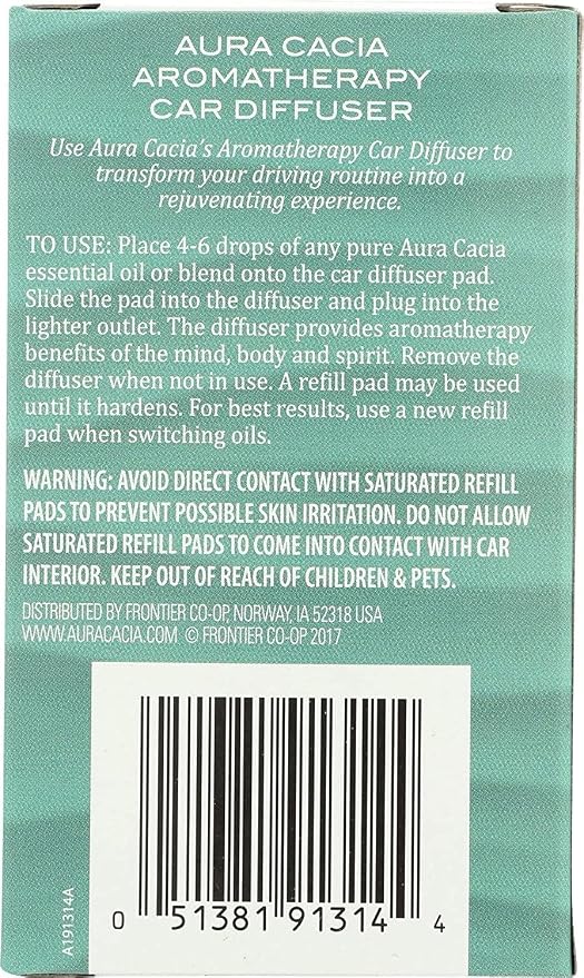 Aura Cacia Aromatherapy Car Diffuser