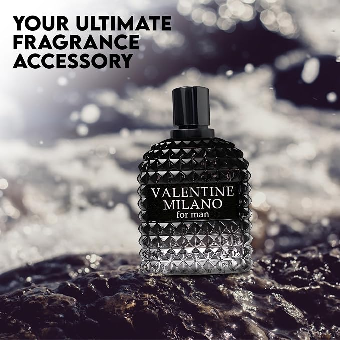 AFLUXE Verse Adonis&Valentine Milano Combo Men Cologne 3.4 Fl. Oz Men's Perfume Refreshing Combination of Woody Floral & Fruity Scents Eau De Parfum for Men Lasts All Day Best Gift for Any Occasion