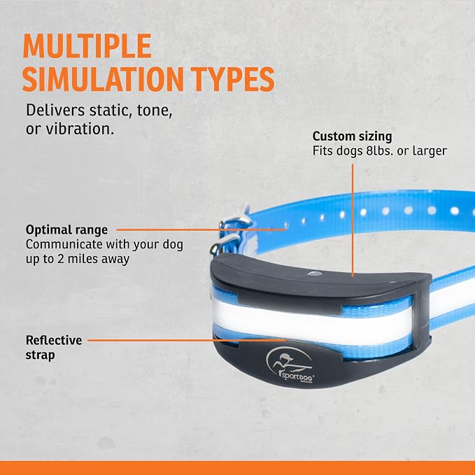 SportDOG HoundHunter 3225 Add-A-Dog Collar, 2-Mile Range, 7 Static Levels