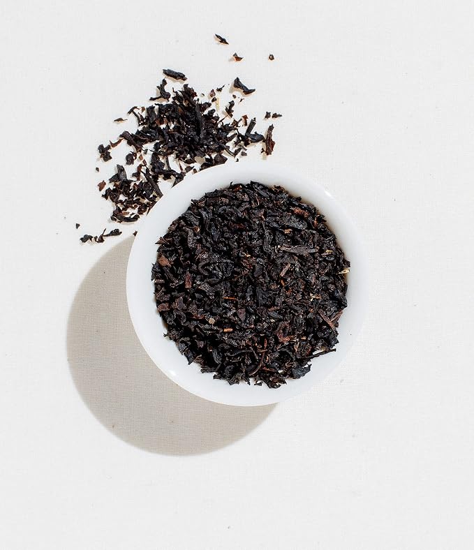 Art of Tea Organic Earl Grey Loose Leaf Tea Tin, Premium Black Tea with Real Bergamot Oil, Citrus & Floral Full-Body Flavor, Artisan Loose Leaf Black Tea, Reusable 3oz Tea Tin