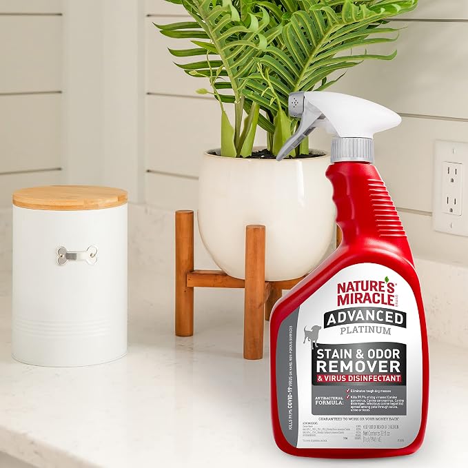 Nature's Miracle Advanced Platinum Puppy Potty Training Spray, 16 oz | Helps Encourage Puppies To Go Where You Want, Lasts Up To 12 Hours, For Indoor & Outdoor Training