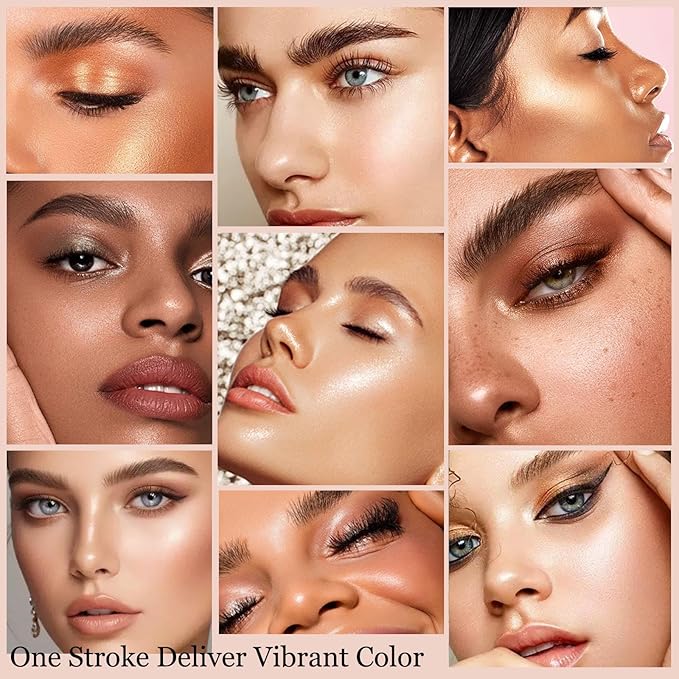 Eyeshadow Stick Cream Single Eyeshadow Pencil Makeup, High Pigmented Crease-proof Eye Shadow Brightener Stick, Hypoallergenic Waterproof Long Lasting eye Highlighter Stick(11# Rose Pink Matte)