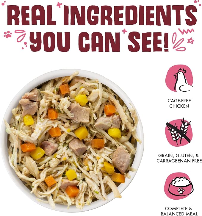 Weruva Classic Dog Food, Peking Ducken with Chicken & Duck in Gravy, 5.5oz Can (Pack of 24)
