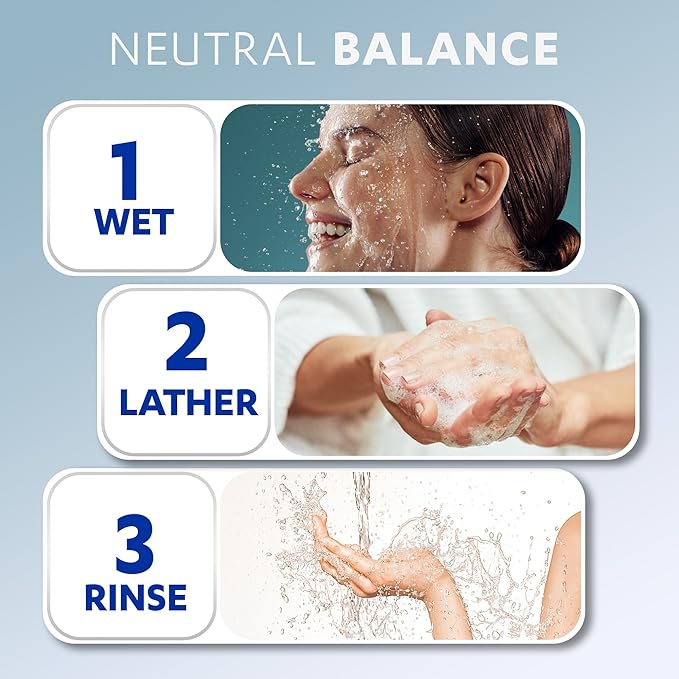 Grisi Neutral Hypoallergenic Bar Soap – Fragrance-Free & Dye-Free for Face & Body – Gentle Moisturizing Wash for Sensitive Skin – pH-Balanced Natural Cleanser – 3.5 oz | 6-Pack
