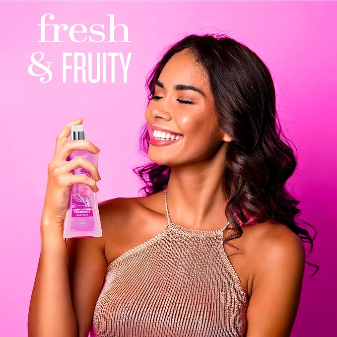Body Fantasies Signature Fragrance Body Spray, Cotton Candy, 8 Fluid Ounce