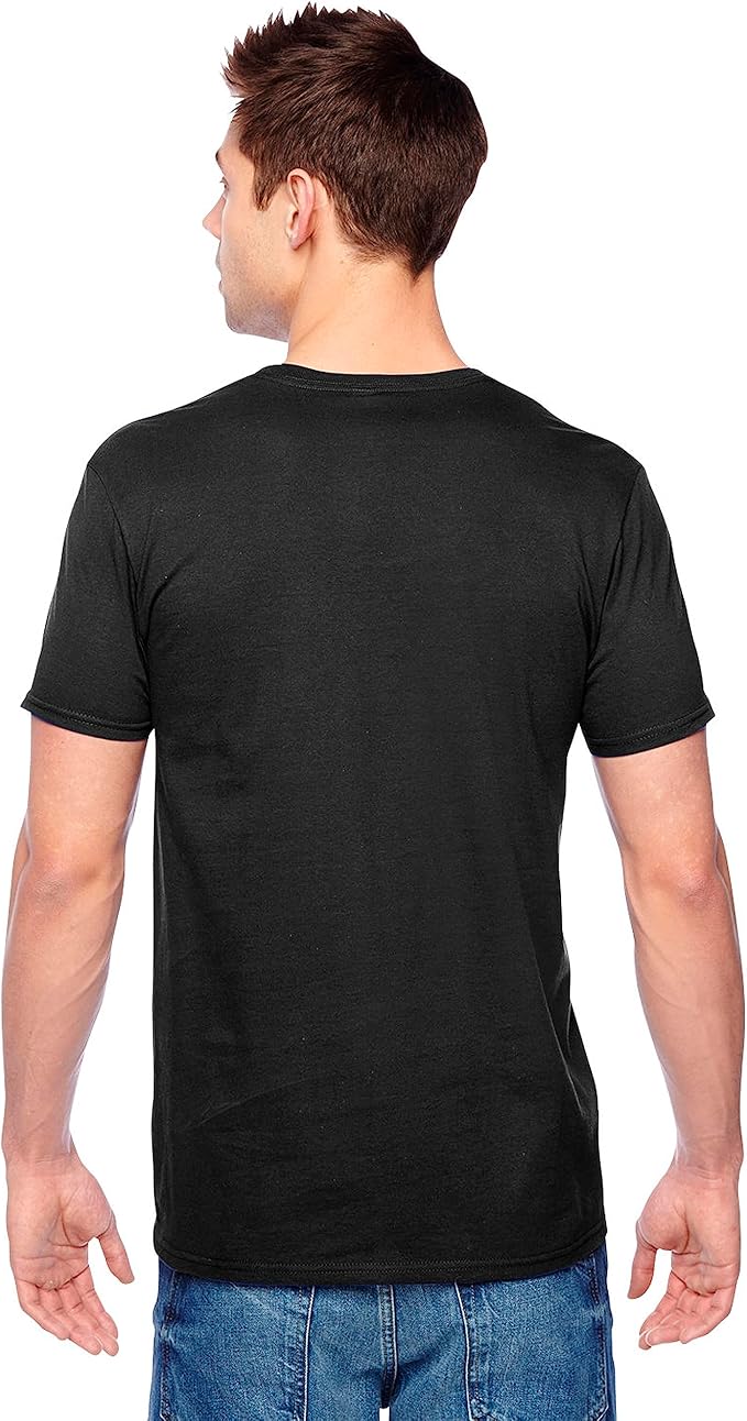 Fruit of the Loom Men's Eversoft Cotton Odor Control & Breathable Moisture Wicking T-Shirts