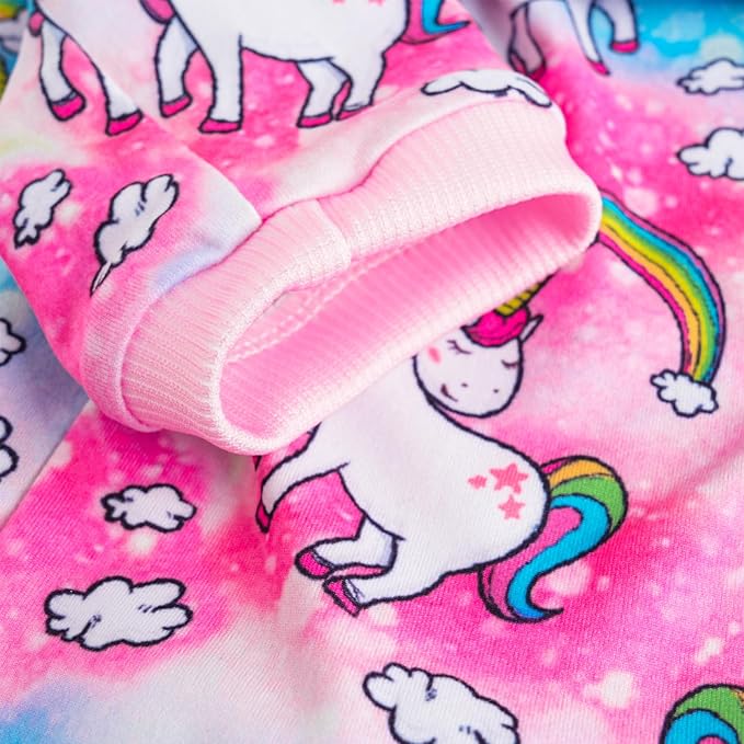 Dog Colorful Unicorn T Shirts Rainbow Pattern Printed Pet Shirt Softable Pajamas for Large Dog (3XL,Colorful)