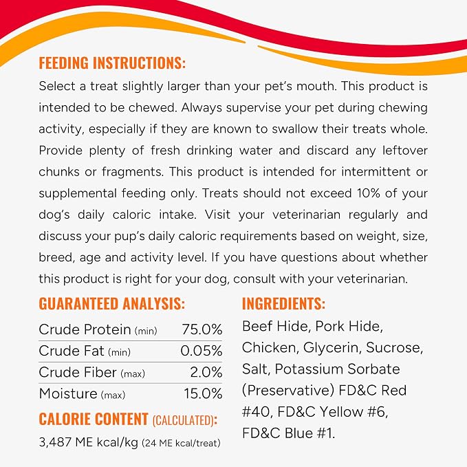 Good 'n' Fun Twists Long-Lasting Dog Treat, Real Protein, 22 Count (7 Pack) | Premium Chicken, Pork and Beef Hide Chew, Supports Dental Health and Mental Stimulation, For Adult Dogs