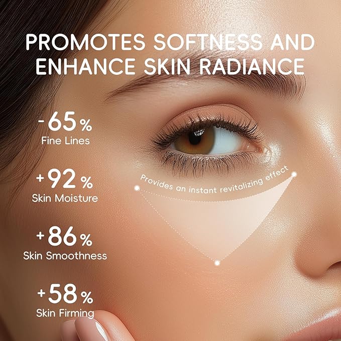 AKARY Milk Under Eye Patches 60PCS, for Dullness, Fine Lines & Dryness, Hydrating Eye Pads with Hyaluronic Acid, Firming & Nourishing, Enhance Elasticity, Radiant Glow, Mask Skincare for Women & Men