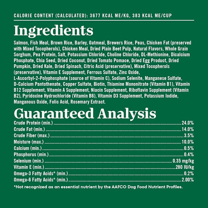 Nutro Natural Choice Small Bites Dry Dog Food, Salmon Recipe, 4.5 lb | Non-GMO, Real salmon #1 ingredient, Omega-3 & Omega-6 for skin & coat, no corn, wheat, soy, supports digestion & immunity