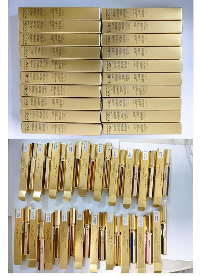 Nude Lipsticks for Women Metallic Lipstick Long Lasting Non Stick Cup Lip Gloss, Metal Shine Lightweight Hydrating Full Coverage Lip Color, DP101 Halo