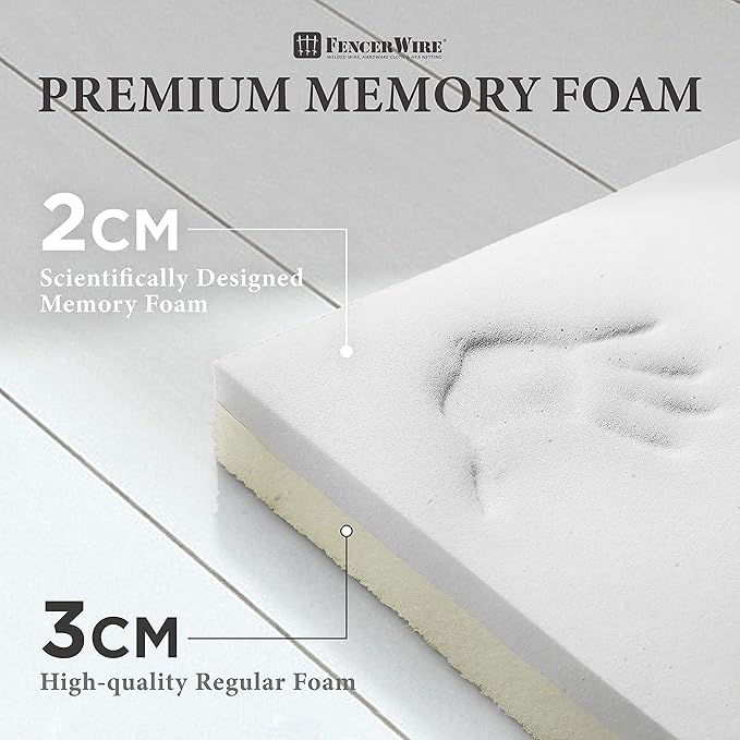 Fencer Wire 84 Inch Premium Memory Foam Massage Table, Foldable Massage Bed, Height Adjustable Spa Bed, Facial Cradle Salon Bed Wooden Legs & Carry Case, Black, 28 Inch Wide