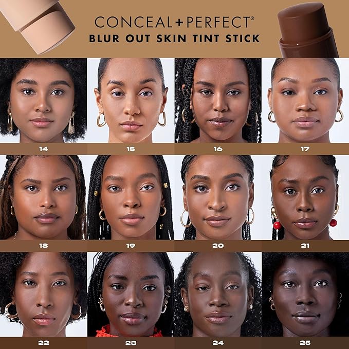 Milani Conceal + Perfect - Skin Tint Stick, Blur Out Tinted Moisturizer Makeup, Shade 07