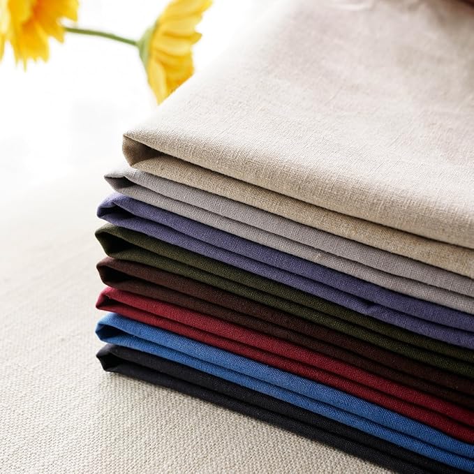 Jeanerlor 26"x26" Decorative Cotton Linen Couch Throw Pillow Case Cool Durable Classy Euro Sham Comfortable Cushion Cover for Wedding Party Gift/Car(65 x 65cm) Dark Grey