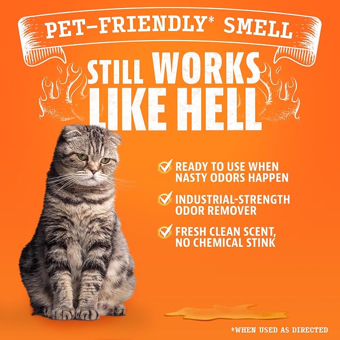 Fresh Scent Pet Odor Eliminator Spray by Angry Orange