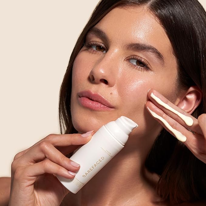 Barefaced Core Four - Toning Pads II, Liquid Gold, RetinAL Skin Therapy, Tinted SPF