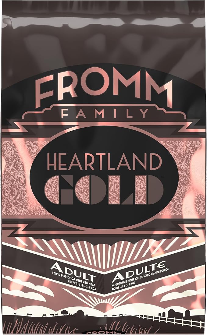 Fromm Heartland Gold Adult Premium Dry Dog Food - Beef Recipe - 12 lb