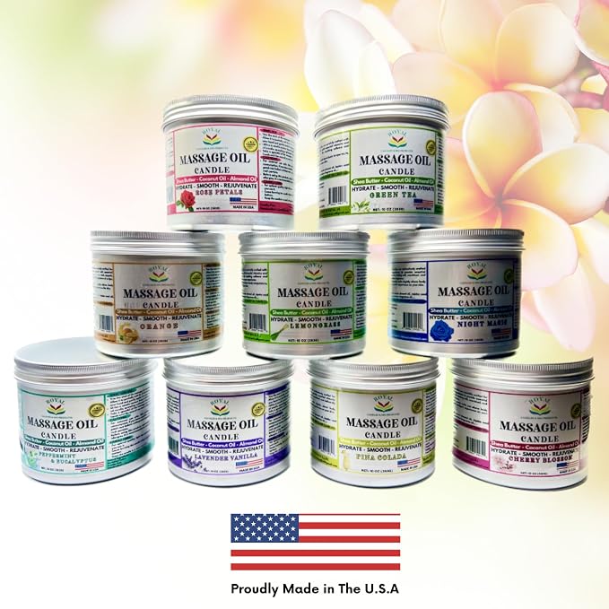 Massage Oil Candle (Lemongrass)