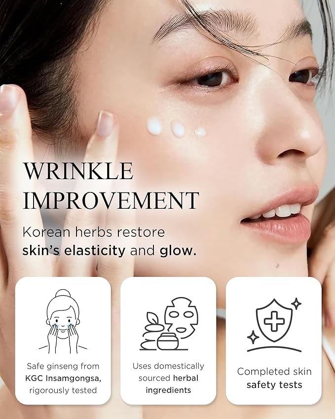 Danahan Bon Yeon Jin Red Ginseng Eye Cream Duo Set (2 Pack, Total 60 mL) – Korean Under-Eye Care | Helps Reduce the Look of Dark Circles & Fine Lines | Ceramide + Shea Butter