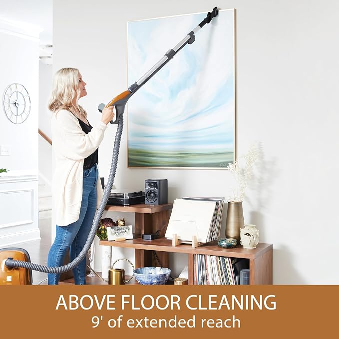 Kenmore BC4040 400 Series Bagged Canister Vacuum Cleaner | Lightweight, 2-Motor System, HEPA Filter, Extended Reach, Auto Cord Rewind with Height Adjustment