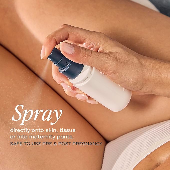 Luna Daily Birth Prep Massage Oil for Pregnancy | Prenatal Skin Prep with Jojoba, Vitamin E & Rosehip | Hydrating, Firming & Moisturizing | Gentle Massage for Birth Recovery & Stretch Support, 80ml