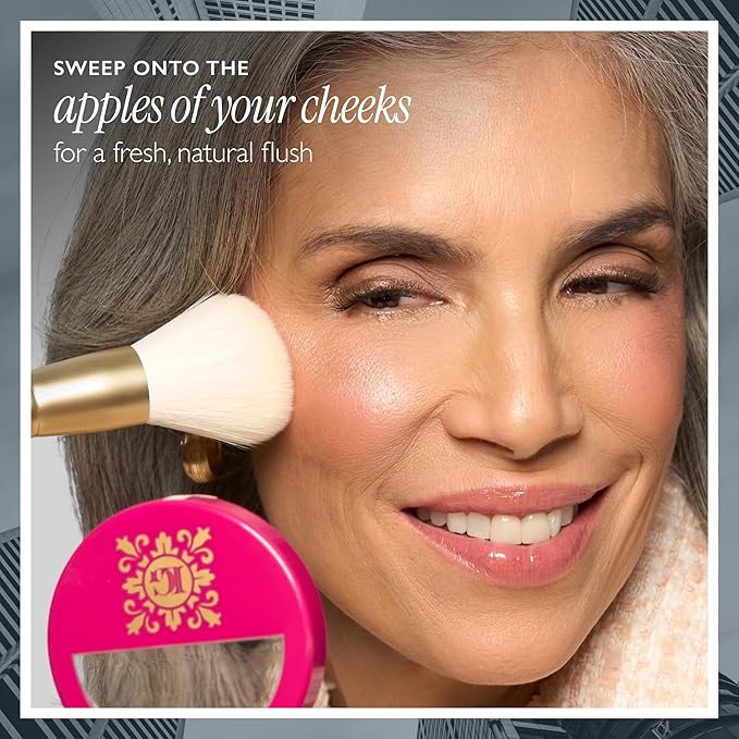 LAURA GELLER NEW YORK Limited-Edition Baked Blush-n-Brighten Marbleized Blush Boxed Set | New Skyline Sunset Pink Shade