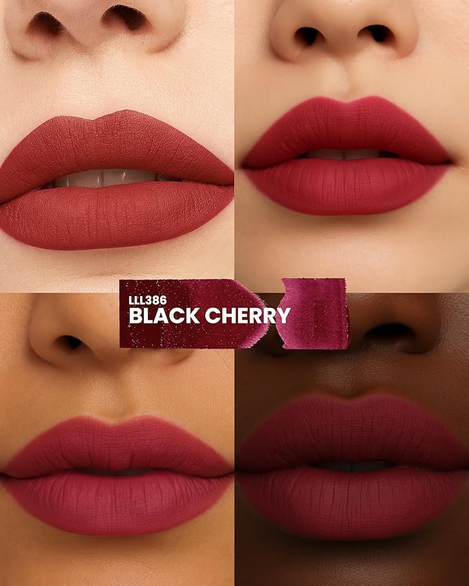 SIIA Cosmetics Change Agent Liquid Lipstick in Black Cherry