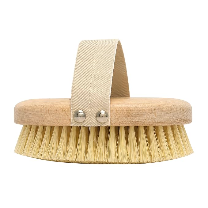 Aromatherapy Associates Revive Body Brush, Natural Dry Brush to Exfoliate Skin and Boost Circulation, Cellulite Brush Made of Natural and Sustainable Materials (1 Count)