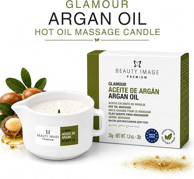 Beauty Image Glamour Hot Oil Body Massage Candle