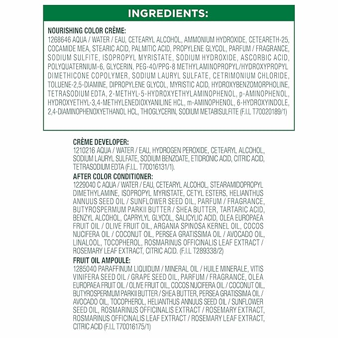 Garnier Hair Color Nutrisse Nourishing Creme, 70 Dark Natural Blonde (Almond Crème) Permanent Hair Dye, 1 Count (Packaging May Vary) (Pack of 2)